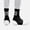 Black, variant on God's Plan Spats / Cleat Covers