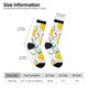 thumbnail image 2 of Fotbe Ducks and Anchors Calcetas Largas con Estampado para Hombre y Mujer – Calcetas de Compresión Transpirables y Elásticas, Viajar y Uso Diario Talla 5-11, 2 of 6