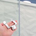 thumbnail image 1 of DEEPCRAFF 2 Pcs Poignées de Porte de Douche en Acier Inoxydable pour Conception Pratique à la Maison, 1 of 8