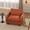 Orange, variant on Comfy Cloud Corduroy Single Accent Chair with Thick Memory Foam Cushion, Removable Washable Zipper Cover & Plush Arm Pillow, Indoor Leisure Sofa for Bedroom Balcony Living Room, Gray