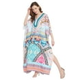 thumbnail image 2 of Gypsie Blu Women's Plus Size Kaftan Dresses for Women Long Maxi Dress, 2 of 7