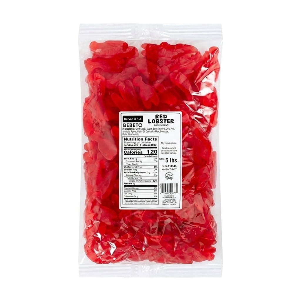 Kervan Bulk Gummies (10gr) Red Lobster 5lb