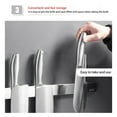 thumbnail image 4 of 304 Stainless Steel Magnetic Knife Bar - Use As Knife, Knife Rack, Knife Strip, Kitchen Utensil And Tool Knife Rack Without Punching Kit, Usupdd 2025 304 Stainless Steel Magnetic Knife, 4 of 6