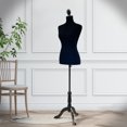 thumbnail image 2 of HOMCOM Female Mannequin Dress Form Torso Dressmaker Stand Clothing Display, 2 of 10