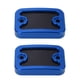 thumbnail image 4 of 2 piezas de cubierta de depósito de líquido de frenos delantero, repuesto de aluminio de palanquilla izquierda derecha para NMAX155 NMAX125 2015-2020, azul Jadeshay A, 4 of 8