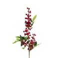 thumbnail image 3 of Set of 3 Christmas Berry Artificial Flower Stems in Multiple Colors, 27 Inches Tall, 3 of 3