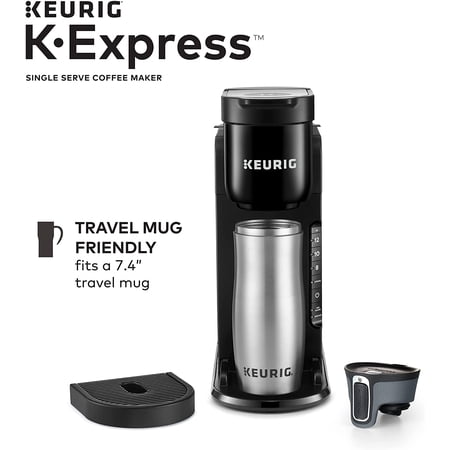 Keurig K-Express Coffee Maker, Single Serve K-Cup Pod Coffee Brewer, Black