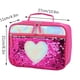 thumbnail image 3 of Xihbxyly Bolsa Aislante con Lentejuelas, Elegante Lonchera para Picnic, Protección Térmica para Alimentos, Diseño Elegante de Película de Aluminio, Portátil, Práctica para El Trabajo y Actividades Al, 3 of 5