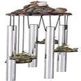 thumbnail image 2 of Wind Chime Round Top Frog Turtle Hanging Garden Porch Decoration Decor, 2 of 2