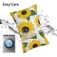 thumbnail image 6 of Sikiie Sunflowers Pillow Covers, Throw Pillow Case Cushion Covers,Cushion for Bedroom,Couch,Home-14"x20", 6 of 6