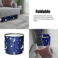 thumbnail image 4 of Folding Bathtub Portable Adult Spa Bath Tub Soaking Tub Hot Ice Bathtub Kids Pool, Blue Starry, 4 of 9