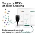 thumbnail image 3 of Trezor Safe 5: billetera de hardware criptográfico con elemento seguro y frase de contraseña, pantalla táctil a color y retroalimentación háptica, proteja su Bitcoin y sus activos digitales (grafito n, 3 of 5