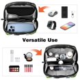 thumbnail image 6 of Panda Waterproof Oxford Cloth Charger Case with Storage Pouch, Cord Organizer, Phone Cable Organizer, and Charger Storage Organizer - 5.9x9.44x3.14 in., 6 of 6