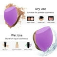 thumbnail image 3 of 5 Pcs Oblique Cut Makeup Sponge Set, Foundation Blending Beauty Sponge,Multi-colored Makeup Sponges, 3 of 6