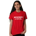 thumbnail image 3 of Funny Motherhood the Scariest Hood Women's Graphic T Shirt Tees Brisco Brands M, 3 of 6