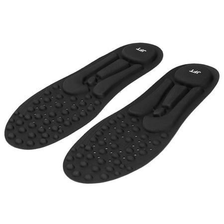 

Sports Insole 3D Foot Massage Insole Breathable Decompression Shock Absorption Sports Insole Unisex BlackL