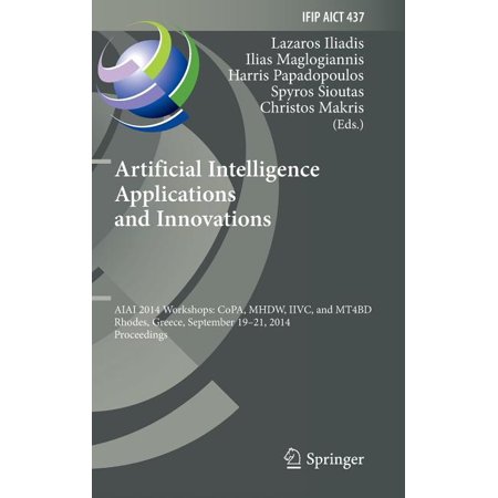 ISBN 9783662447215 product image for Artificial Intelligence Applications and Innovations (Hardcover) | upcitemdb.com