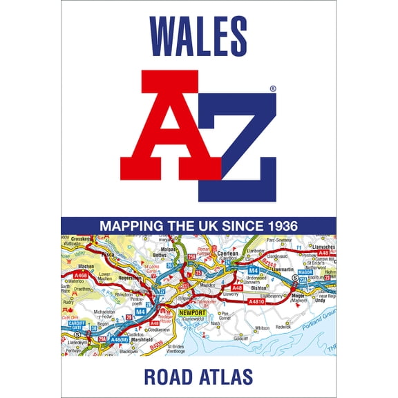 Wales A-Z Road Atlas (Edition 13) (Sheet map, folded)
