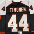 thumbnail image 2 of Autographed/Signed Kimmo Timonen Philadelphia Black Hockey Jersey JSA COA, 2 of 4