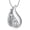 Silver, variant on Hearbeingt Teardrop Urn Necklaces for Ashes Tree of Life Urn Necklace Cremation Jewelry for Men Women Keepsake Memorial Gifts Ashes Lockets