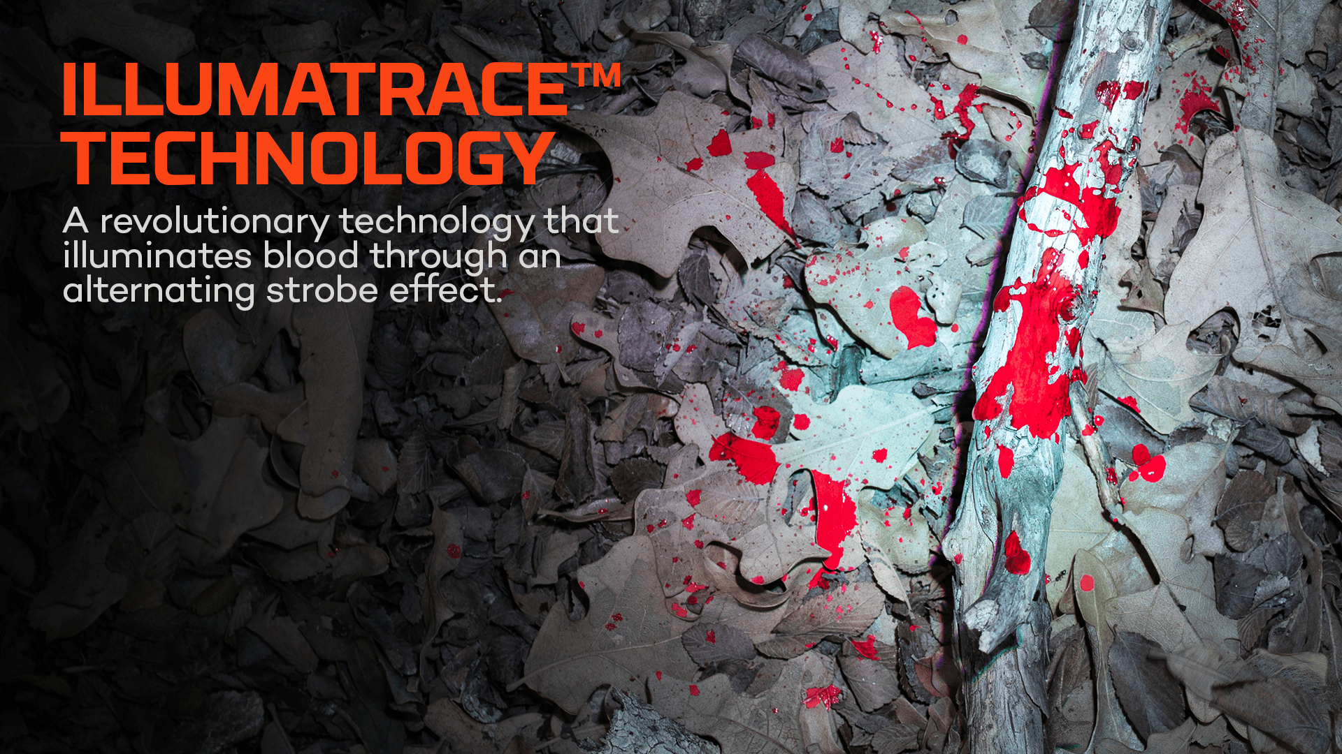 Illumatrace Blood Tracker Hunting Headlamp, For Hands-Free Animal Recovery