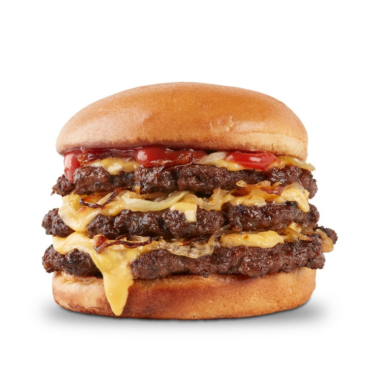 Holten's Chop House 100% Beef Smashed Burgers, 8 Count, 4oz Smash Burgers, 2lb (Frozen)