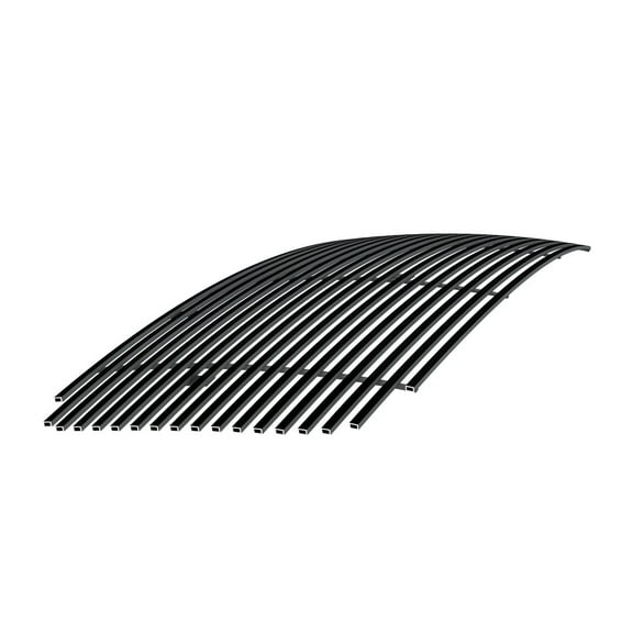 APS Compatible with Dodge Ram 1500 2500 3500 2002-2005 Main Upper Stainless Steel Black 8x6 Horizontal Billet Front Grill Grille Insert D65265J