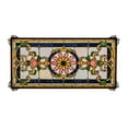 thumbnail image 2 of 25" Wide X 12" High Emma Stained Glass Window, 2 of 2