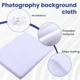 thumbnail image 6 of 1.5x2M Photography Background Backdrop Cloth for Photo Studio Video Props Solid Color Wall Decor White, 6 of 9