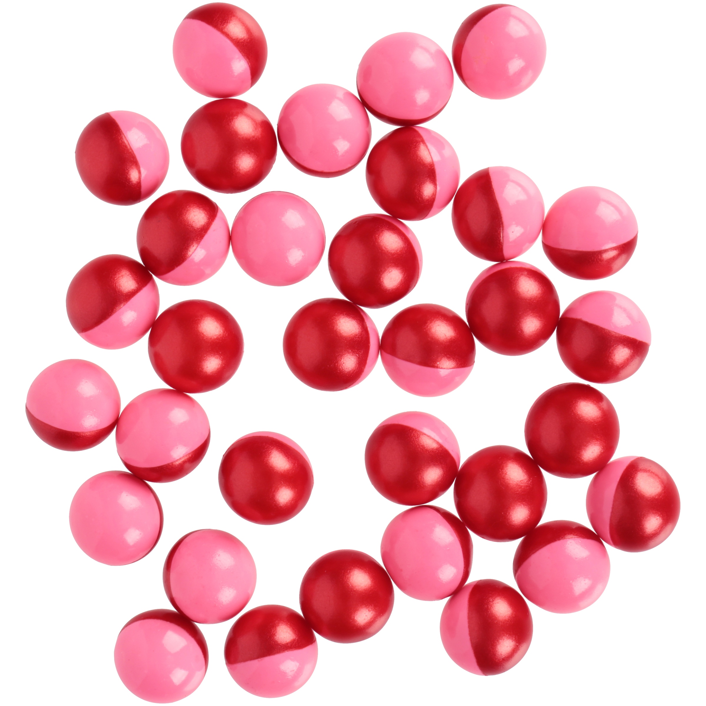 Spyder 500 Count Paintballs with Two Tone Pink Shell and Pink Fill for 68cal Paintball Marker Guns