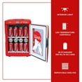 thumbnail image 3 of Coca-Cola Polar Bear 28 Can Cooler/Warmer 12V DC 110V AC Mini Fridge Red, 3 of 7