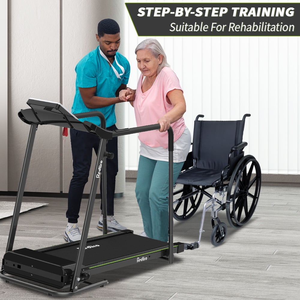 Buy Redliro Walking Pad Treadmill Long Handrails for Mobility/Balance