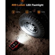 GOOLOO A5 Jump Starter with Air Compressor, 4000A Car Battery Jump Starter for All Gas & 10.0L Diesel Engines, 45W PD Fast Charging, Portable 12V Jump Box with 160 PSI Tire Inflator Auto Shut-Off