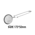 thumbnail image 2 of Yucurem Reusable Stainless Steel Tea Strainer Infuser Tea Ball Filter with Handle Kitchen Supplies (A), 2 of 6