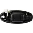 thumbnail image 3 of CCIYU Door Handles Exterior Front Driver Passenger Side Replacement fit for 2001-2006 for Hyundai Santa Fe Black(2pcs), 3 of 3