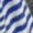 Blue and White, variant on Vivid Style Autumn/Winter New Women's Fashion Street Loose Striped Knit Cardigan Sweater Jacket, Street Style, Airport, Christmas, Christmas Sweater, New Year