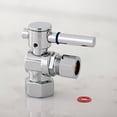 thumbnail image 1 of Fauceture CC44401DL 1/2" IPS, 1/2" O.D. Compression Angle Valve, Chrome, 1 of 3