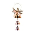 thumbnail image 2 of Fiudx Acentos De Decoración Del Hogar Adornos De Navidad, Colgante De Campana, Campana De Navidad forjada, Decoración Para Chimenea, Manijas De Puerta, Campana, Adornos Colgantes De Navidad, Campanas, 2 of 7