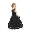 thumbnail image 5 of Girls Dress Black Bow Tie Glove Formal Party Pageant Sleeveless 8 Years, 5 of 9
