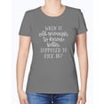 thumbnail image 4 of Old Enough to Know Better for Ladies Dark T-Shirt, 4 of 6