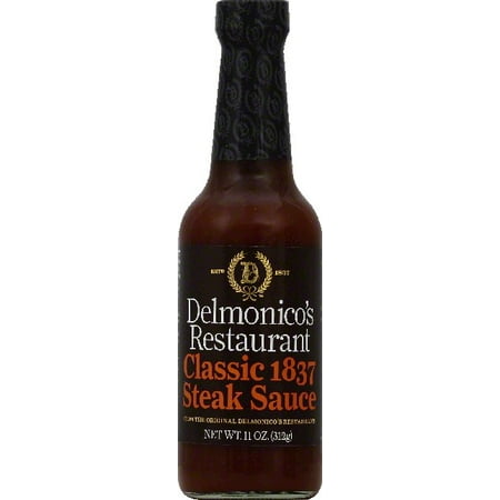 (4 Pack) Delmonico's Restaurant Steak Sauce, Classic11 (Best Sauce To Go With Steak)