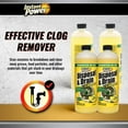 thumbnail image 3 of Instant Power Disposal and Drain Cleaner Lemon - Enzyme Clog Remover - 4 Pack, 33.8 Fl Oz, 3 of 8
