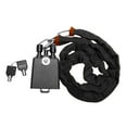 thumbnail image 1 of Shengyu Car Steering Wheel Lock Convenient High Security Car Security Steering Lock Black, 1 of 6