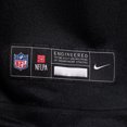 thumbnail image 6 of Men's Nike Jordan Davis Black Philadelphia Eagles Alternate Game Jersey, 6 of 6