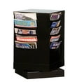 thumbnail image 2 of Durham 409-08 Steel 20 Contour Pocket Rotary Literature Rack, Black, 2 of 3