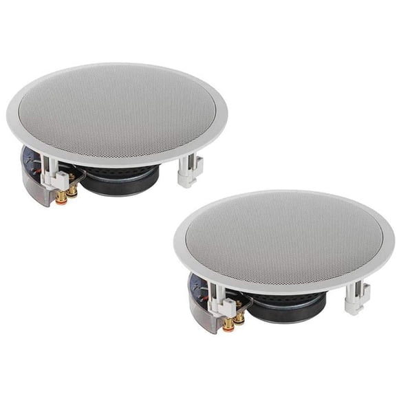 Altavoz Yamaha NS IW560C de 20 cm, de 2 vías, para empotrar en techo, blanco