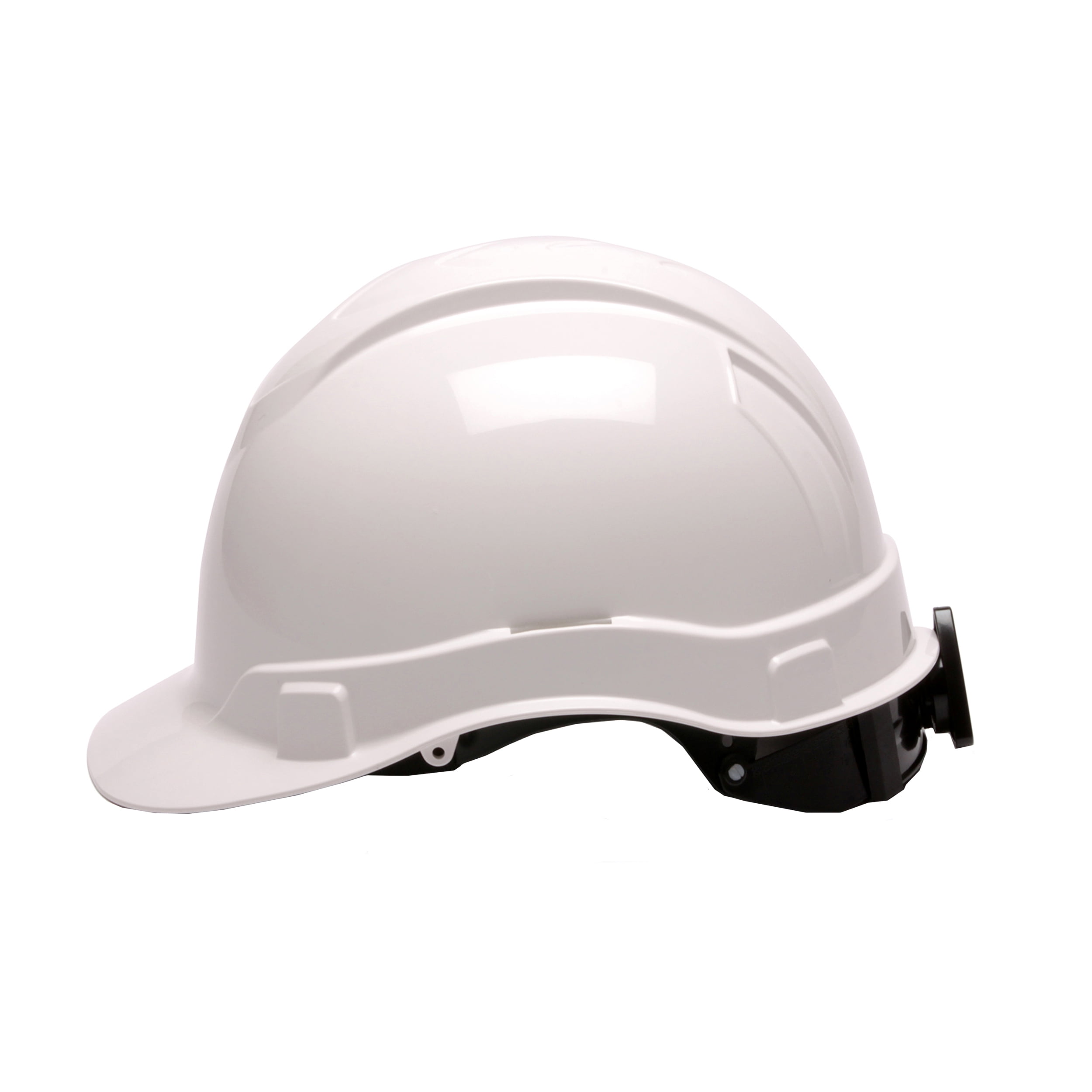 Pyramex Safety Products Ridgeline Cap Style Hard Hat 4 Point Ratchet, White by Pyramex Safety Products