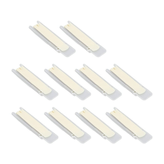 10PCS Saxophone Reeds, Stable Sound High Strength Soprano Sax Traditional Reeds Replacement
