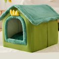 thumbnail image 1 of Foldable Dog House Pet Cat Bed Winter Dog Villa Sleep Kennel Removable Nest Warm Enclosed Cave Sofa Pet Supply лежанка ShopWise Round, 1 of 30