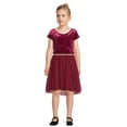 thumbnail image 5 of George Girls Velour Tutu Dress, Sizes 4-16, 5 of 5